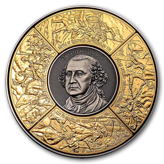2026 Barbados 4 oz Silver The Road to Independence Puzzle Coin