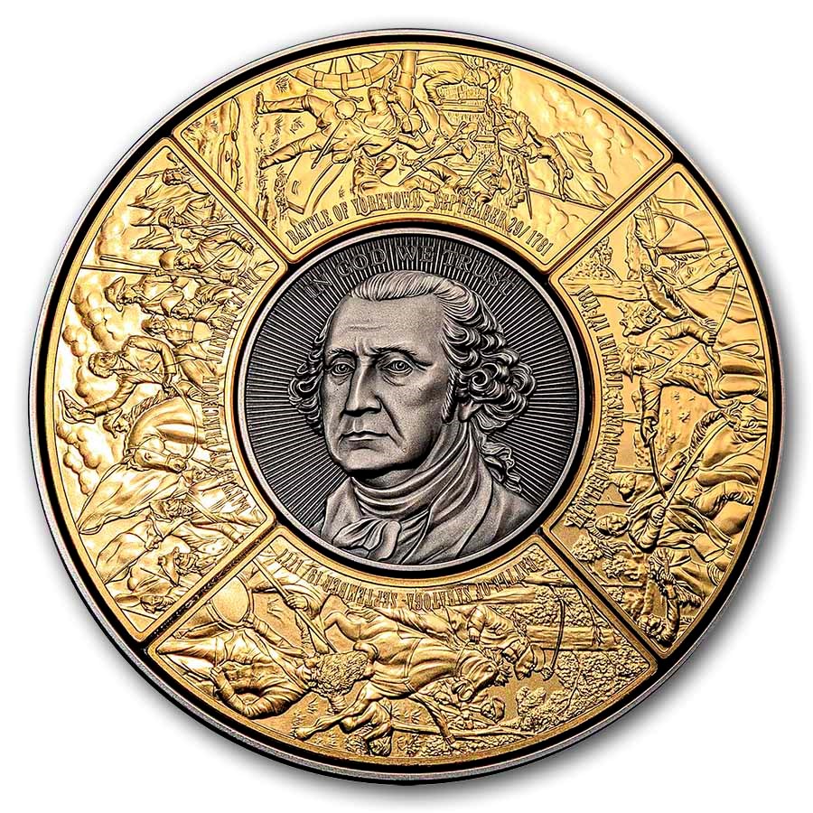 2026 Barbados 4 oz Silver The Road to Independence Puzzle Coin