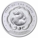 2026 Bhutan 1 oz Proof Silver Lunar Horse