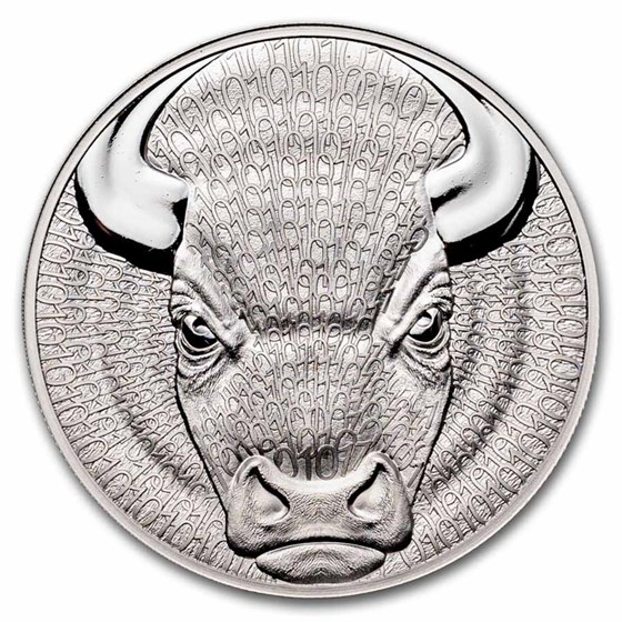 2026 Binary Bull United Crypto States 1 oz Silver (with Box)
