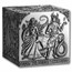 2026 Burundi 1 kilo Silver Antique Norse Gods Cube Shaped Coin