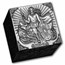 2026 Burundi 1 kilo Silver Antique Norse Gods Cube Shaped Coin