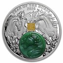 2026 Burundi 2 oz Silver & Jade Year of the Horse Proof