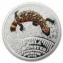 2026 Cameroon 1/4 oz Silver Mexican Cinco Grandes: Gila Monster