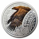 2026 Cameroon 1/4 oz Silver Mexican Cinco Grandes: Golden Eagle