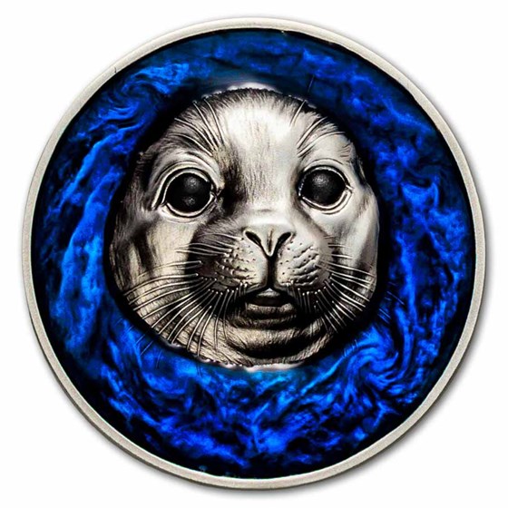 2026 Cameroon 1 oz Silver Above the Surface: Seal (Box and COA)