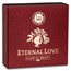 2026 Cameroon 1 oz Silver Celestial Beauty; Eternal Love