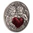2026 Cameroon 1 oz Silver Celestial Beauty; Eternal Love