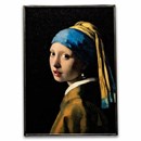 2026 Cameroon 1 oz Silver Girl with a Pearl Earring (Box & COA)
