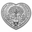 2026 Cameroon 1 oz Silver Heart Shaped: Baby Girl