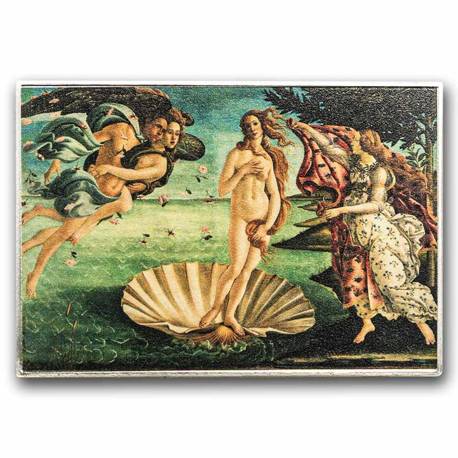 2026 Cameroon 1 oz Silver The Birth of Venus (Box & COA)