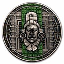 2026 Cameroon 2 oz Silver Antique Ancient Maya (with Box & COA)