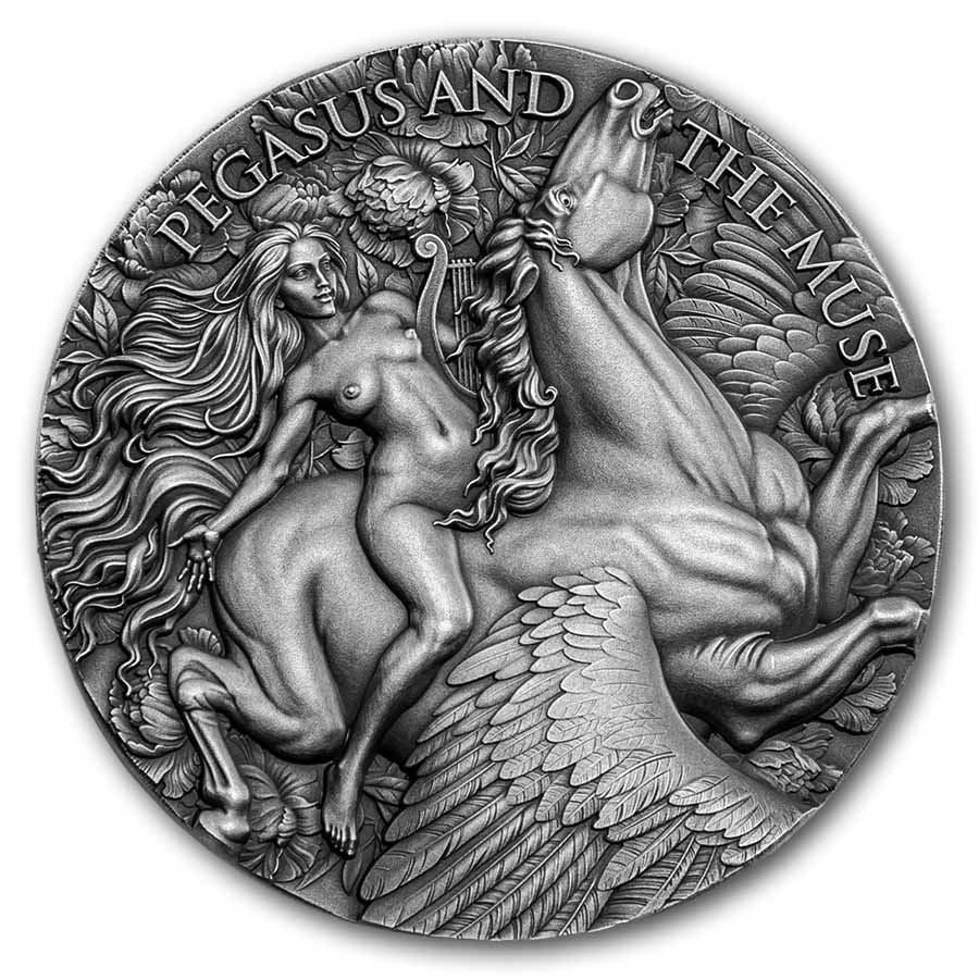 Buy 2026 CMR 2 oz Silver Celestial Pegasus and The Muse | APMEX