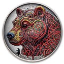 2026 Cameroon 2 oz Silver Patterns of the World: Berlin Bear