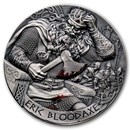 2026 Cameroon 2 oz Silver Way to Valhalla: Eric Bloodaxe