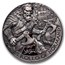 2026 Cameroon 2 oz Silver Way to Valhalla: Rollo of Normandy