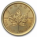 2026 Canada 1/10 oz Gold Maple Leaf BU