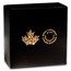 2026 Canada 1/2 oz Silver $10 Gleaming Maple Leaves Proof