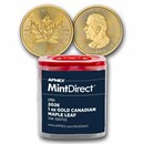 2026 Canada 1 oz Gold Maple Leaf (10-Coin MintDirect® Tube)