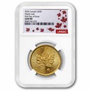 2026 Canada 1 oz Gold Maple Leaf Gem BU NGC First Day Issue