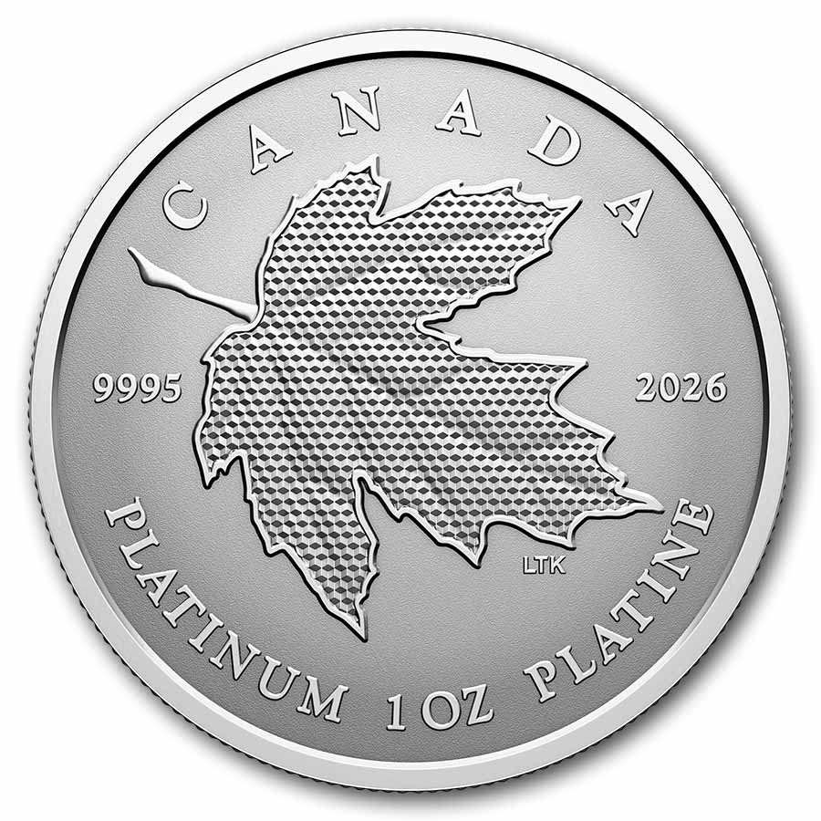 Buy 2026 Canadian 1 oz Platinum Maple Leaf Forever | APMEX