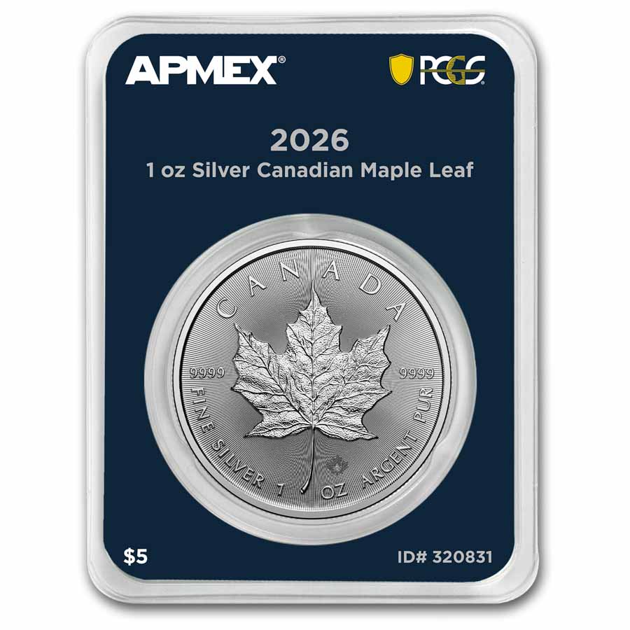 Buy 2026 Canadian 1 oz Silver Maple Leaf (MDP Single) | APMEX