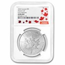 2026 Canada 1 oz Silver Maple Leaf NGC Gem BU Early Release