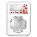 2026 Canada 1 oz Silver Maple Leaf NGC Gem BU (First Day)
