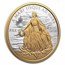 2026 Canada 5 oz Silver $50 Yellow Gold Peace Dollar Proof (UHR)
