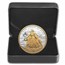 2026 Canada 5 oz Silver $50 Yellow Gold Peace Dollar Proof (UHR)