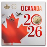2026 Canada Gift Set O Canada BU (In Card)