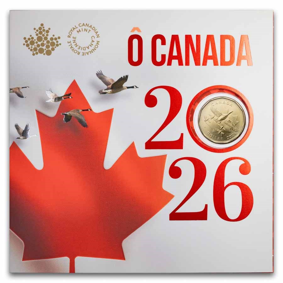 2026 Canada Gift Set O Canada BU (In Card)