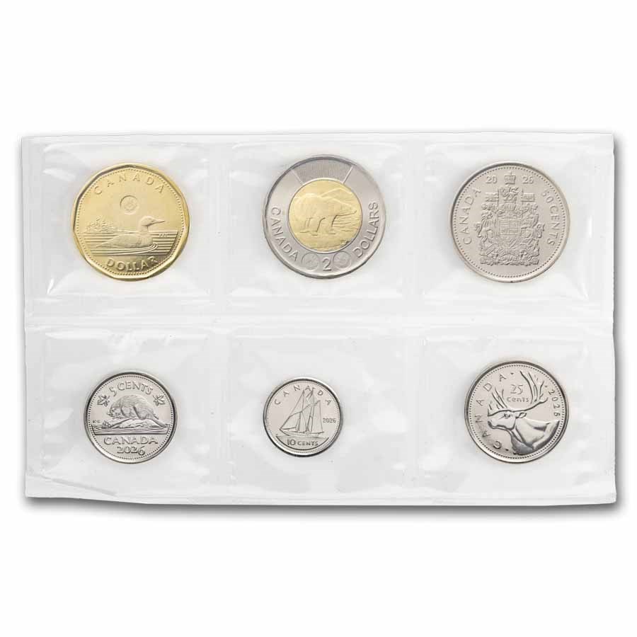 2026 Canada Non-Circulation Set 50th Anniv. of RCM - Winnipeg