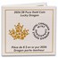 2026 Canada Proof Gold $8 Lucky Dragon
