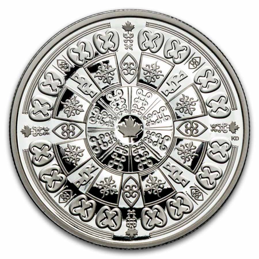 2026 Canada Silver $20 Black History: Adinkra Symbols