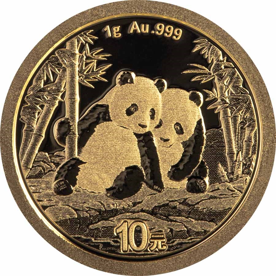 2026 China 1 gram Gold Panda BU (Sealed)