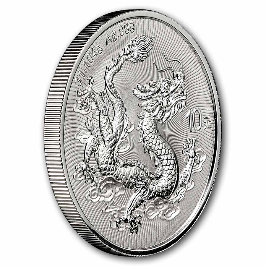 Buy 2026 Chinese 1 oz Silver Dragon MS-70 FS Dragon | APMEX