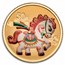 2026 China 2-Coin Gold/Silver Lunar Horse Proof Set w/ Box & COA