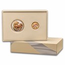 2026 China 2-Coin Gold/Silver Lunar Horse Proof Set w/ Box & COA