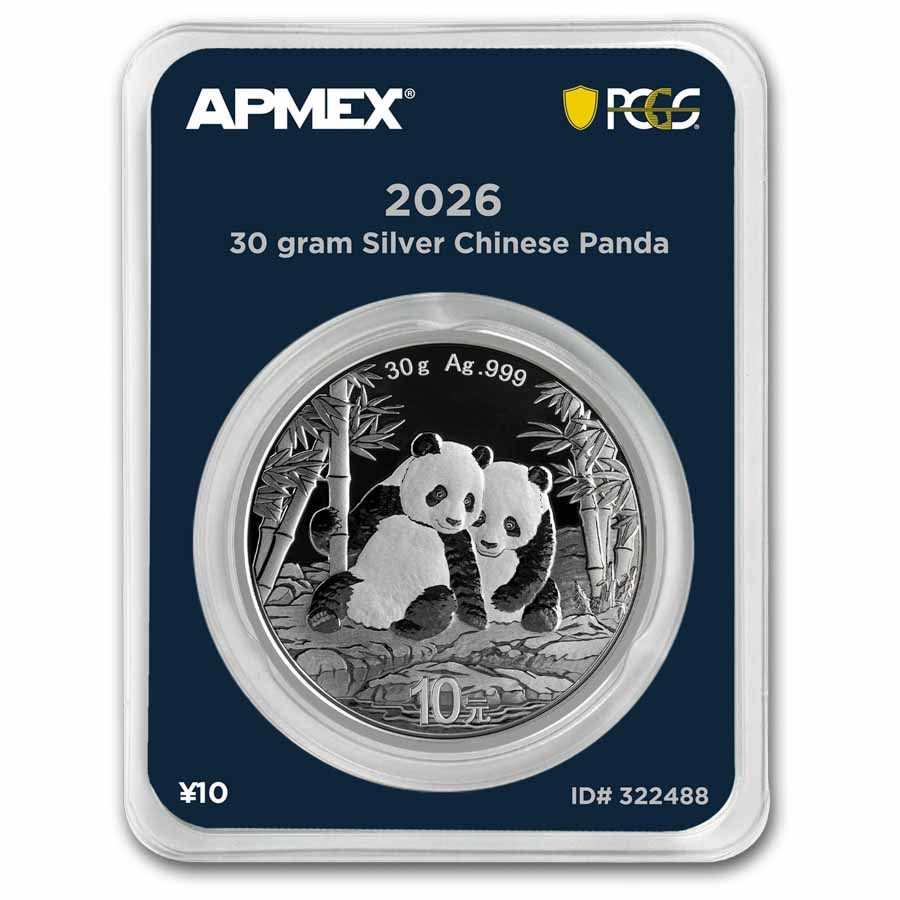 Buy 2026 China 30 gram Silver Panda (FirstStrike) | APMEX