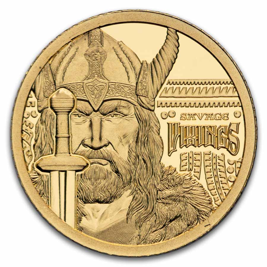 Buy 2026 CK 1/2 gram Gold Proof Savage Vikings | APMEX