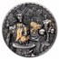 2026 Cook Islands 1 kilo Silver Antique Steampunk: Carnival