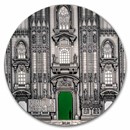 2026 Cook Islands 1 kilo Silver Tiffany Art: Milan & Prague