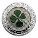 2026 Cook Islands 1 oz Silver $5 Four-Leaf Clover Ounce of Luck