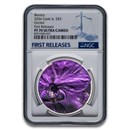2026 Cook Islands 1 oz Silver Bionics: Orchid PF-70 NGC FR