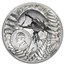 2026 Cook Islands 1 oz Silver Carcharodontosaurus MS-70 NGC FR