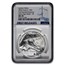 2026 Cook Islands 1 oz Silver Carcharodontosaurus MS-70 NGC FR