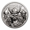 2026 Cook Islands 1 oz Silver Savage Vikings Proof (w/ Box & COA)