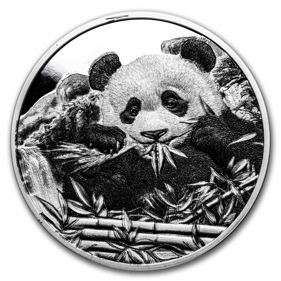 訳あり　ほんとの星空 KOP（King of Pen） 2026 Cook Islands 1 oz Silver Seven Deadly Sins: Gluttony - Panda