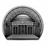 2026 Cook Islands 2 oz Silver Antique Jefferson Memorial